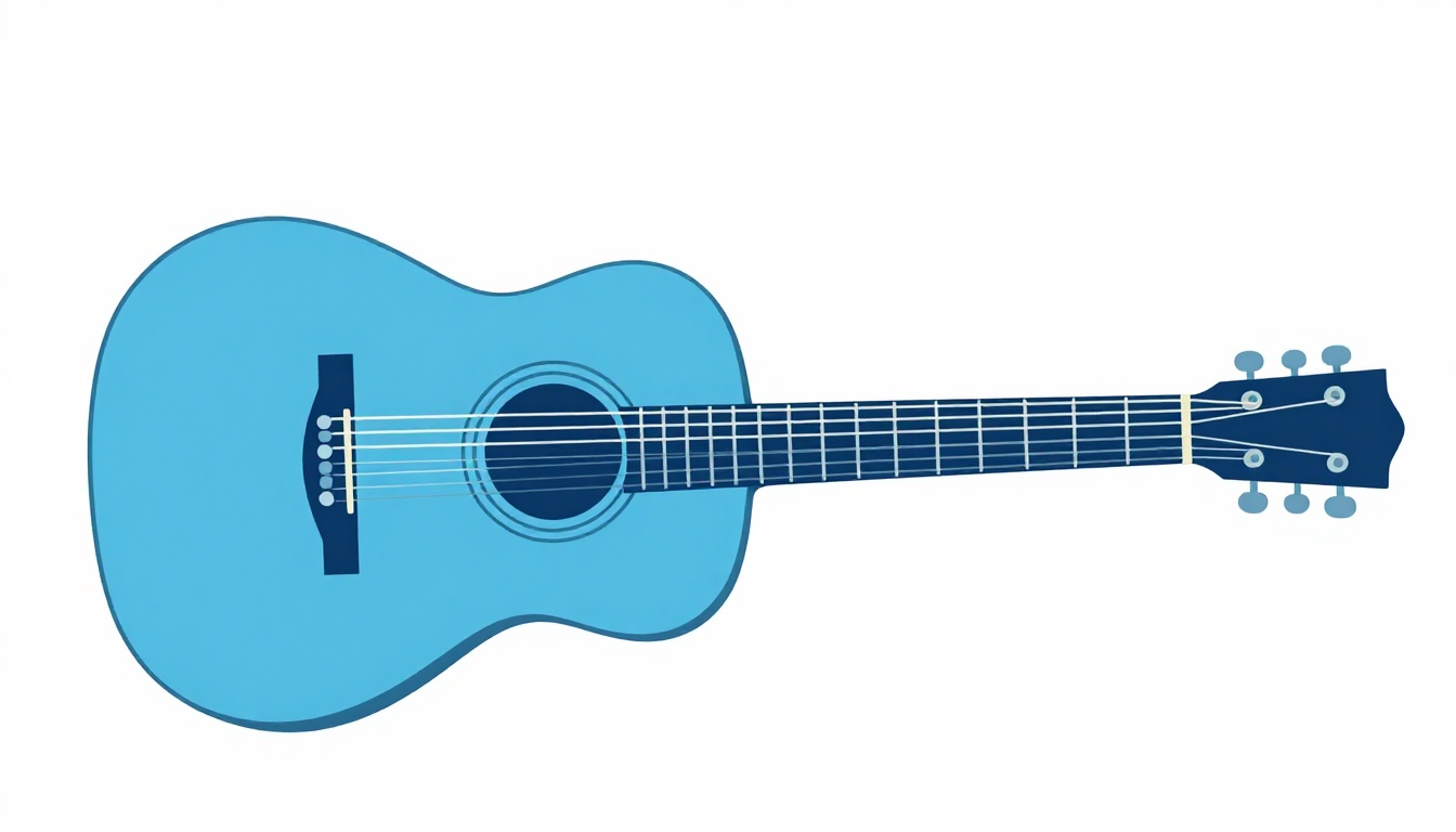 A right hand fingerpicking near the sound hole of an acoustic guitar