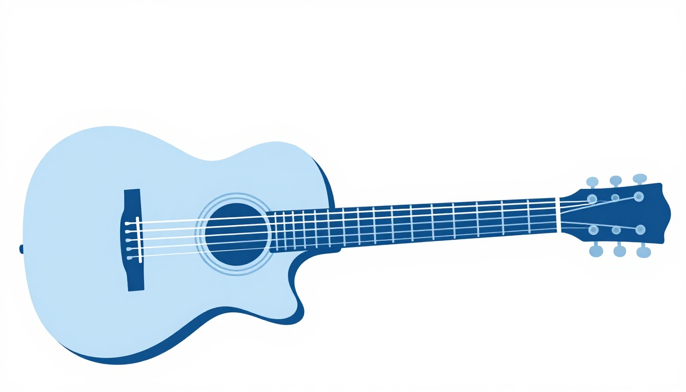 A left hand transitioning between two chord shapes on an acoustic guitar neck