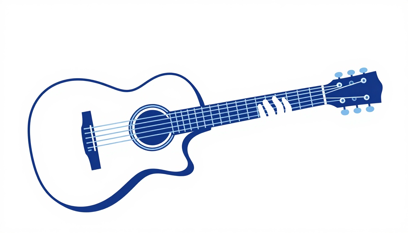 A hand switching from an open E7 chord to an open A chord on a guitar neck during a practice session
