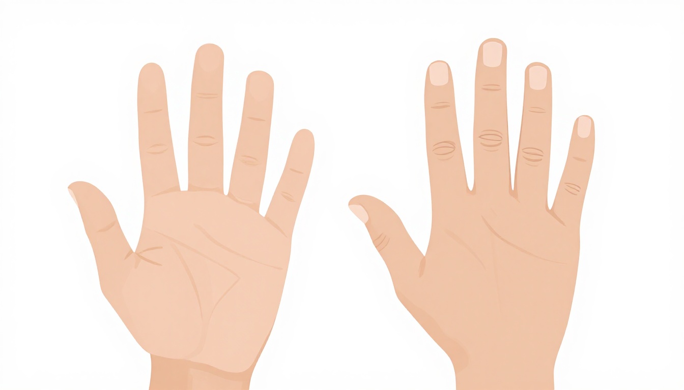 A close up comparison of correct and incorrect barre finger position on a guitar neck