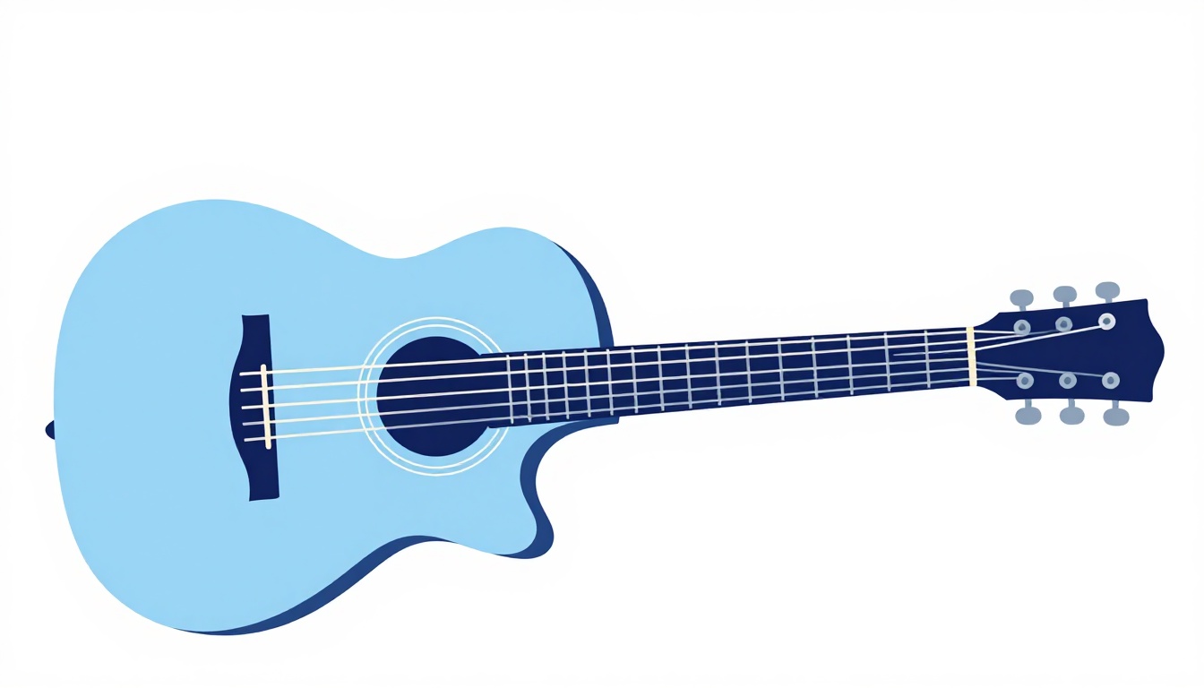 A hand placing a partial capo across three strings near the second fret of an acoustic guitar neck