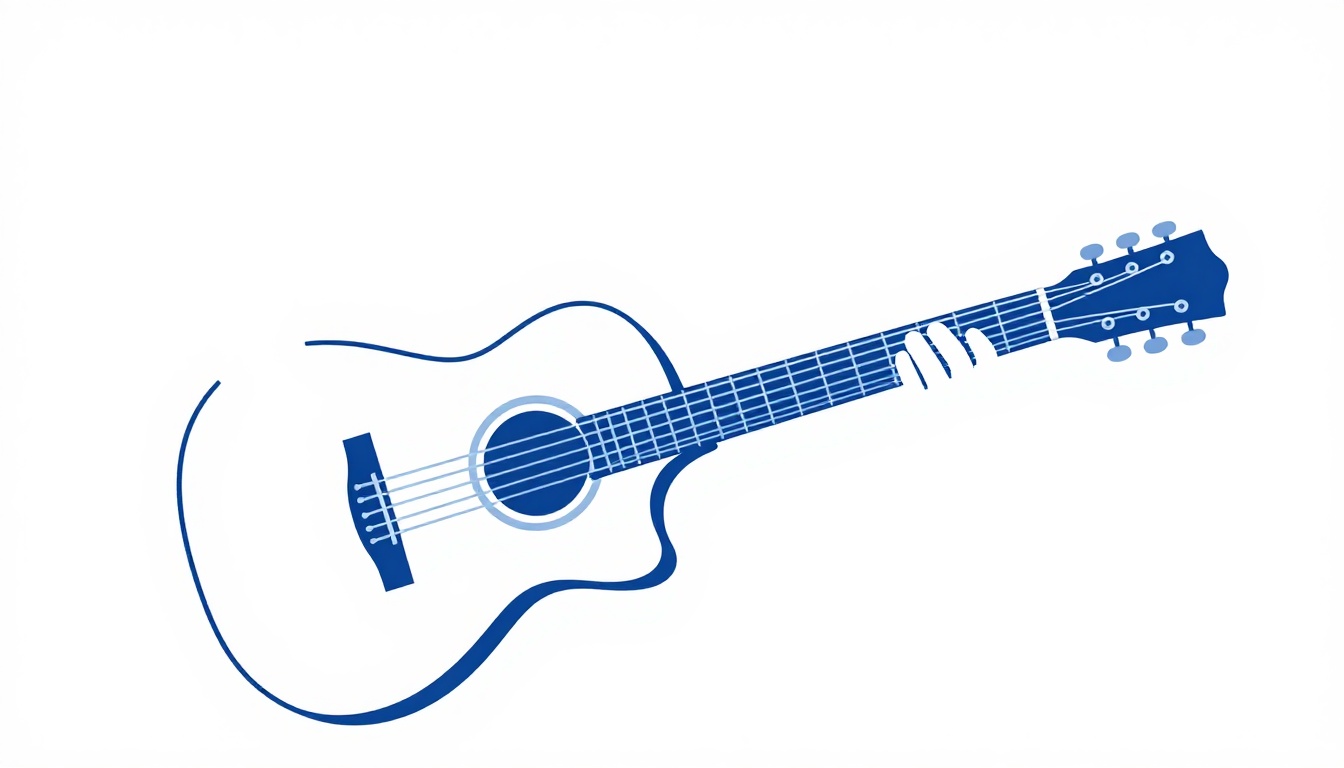 A left hand mid-change between two chord shapes on an acoustic guitar neck